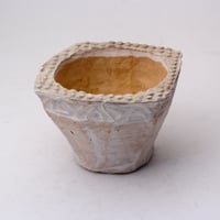 ・陶器製　多肉植物の欲しがる植木鉢 IBScd-グリーン-9744