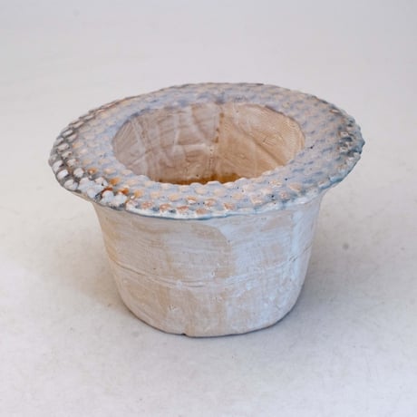 陶器製（2号ポット相当） #多肉植物 の欲しがる植木鉢 PScd-ブルー 5088