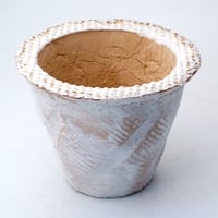 陶器製（3.5号ポット相当）多肉植物の欲しがる植木鉢 OPL-1993