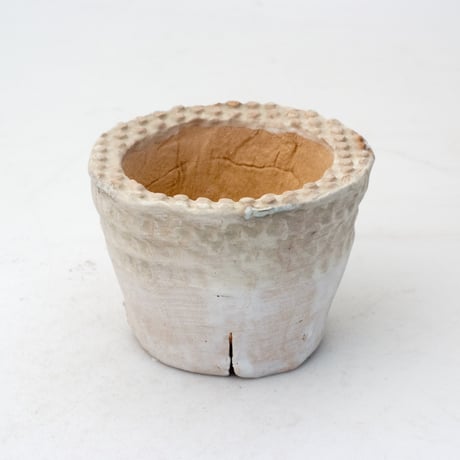 波状縁取りの陶器製植木鉢 POTTERY SERIES＞植木鉢｜COOCAN++