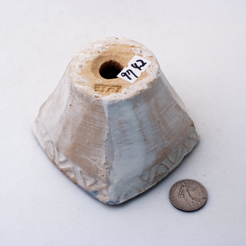 陶器製 多肉植物の欲しがる植木鉢 IBScd-ブルー-9742~10/31