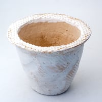 陶器製（3.5号ポット相当）多肉植物の欲しがる植木鉢 OPL-1992
