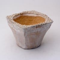 ・陶器製　多肉植物の欲しがる植木鉢 IBScd-グリーン-9743