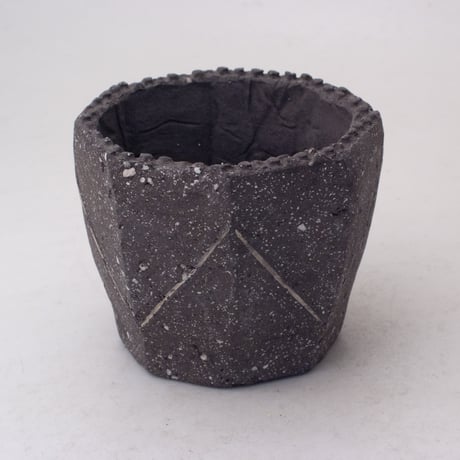 陶器製（3号ポット相当）植木鉢 KEMcdd-ミカゲ-1894