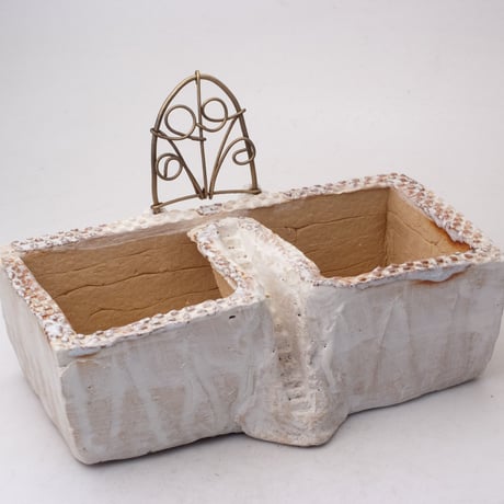 多肉植物の欲しがる植木鉢 Creation-box C-36wire1872