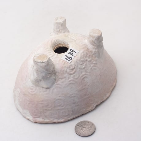 陶器製　多肉植物の欲しがる植木鉢 CWcd-S-ピンク1649