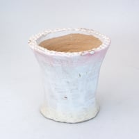 ・陶器製　多肉植物の欲しがる植木鉢 ICMcd-ピンク-1155