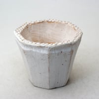 陶器製（2.5号ポット相当）多肉植物の欲しがる植木鉢 KEM-8339