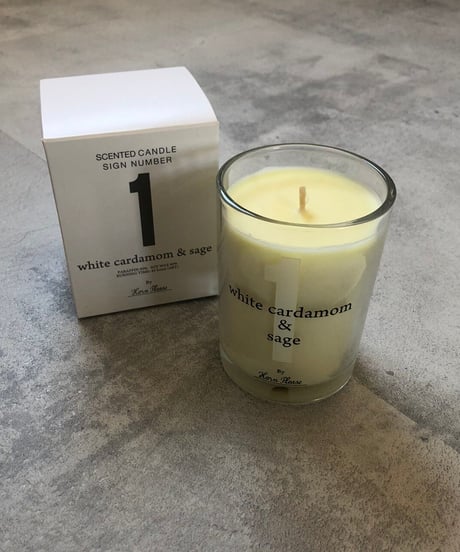 SCENTEDCANDLEサインナンバー(3type)