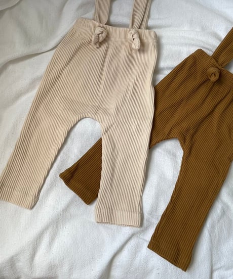 【kids】調節可能リブパンツ(2color・2size)