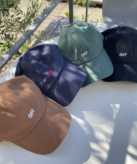 off英字ロゴキャップ(4color)