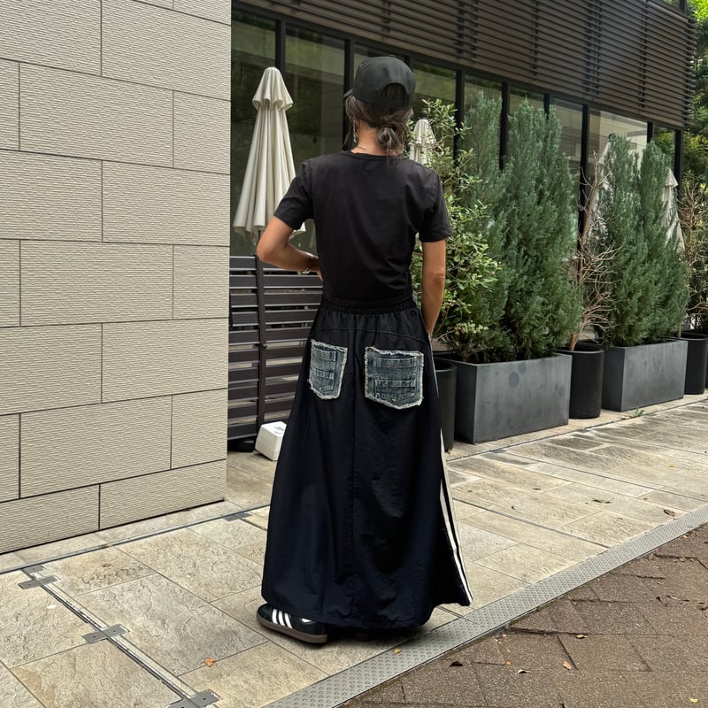 最終セール！ロックファッション☆プリーツスカート☆個性的☆デニムリメイク msf8900026_1.jpg