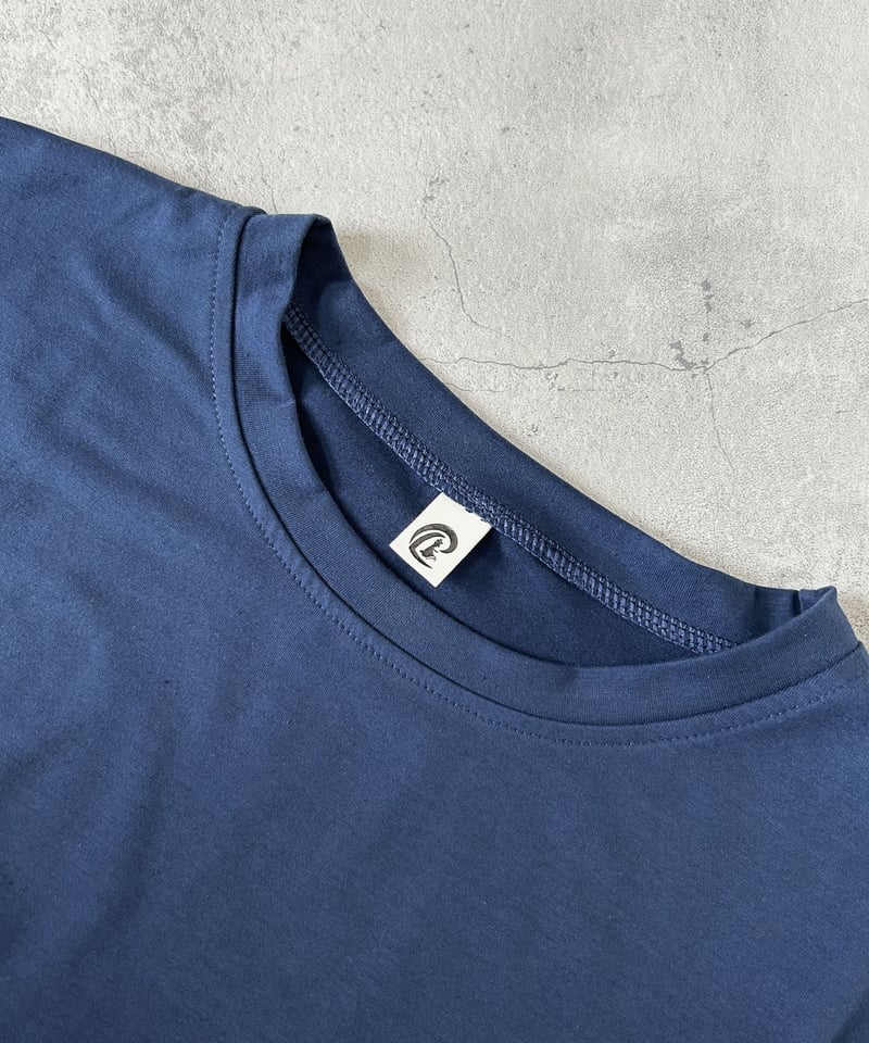 シンプルロゴビッグシルエットTシャツ(ネイビー) | COPINE
