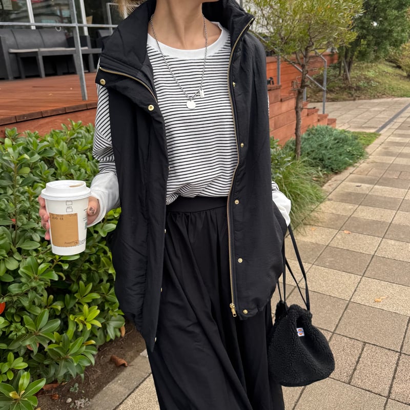 撥水加工ステッチレス中綿ベスト | COPINE
