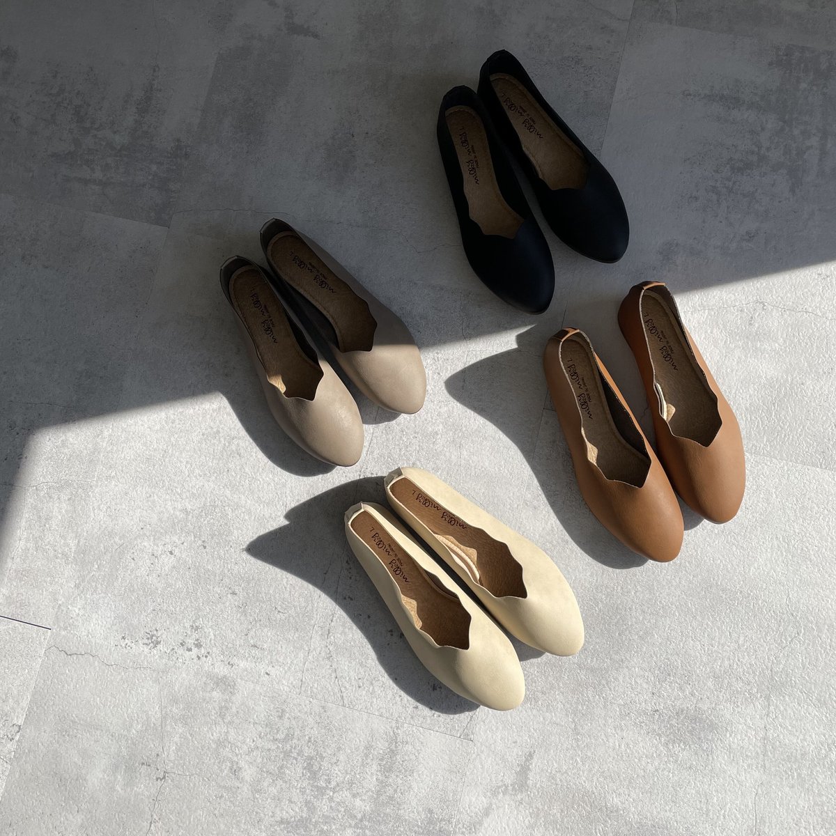フラワーカットフラットシューズ(4color/4size) | COPINE フラワーカットフラットシューズ(4color/4size) | COPINE