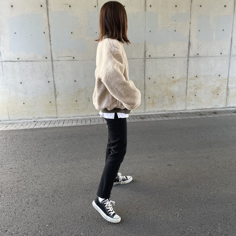 裏起毛ストレッチブラックスキニーデニム(3size) | COPINE 裏起毛ストレッチブラックスキニーデニム(3size) | COPINE