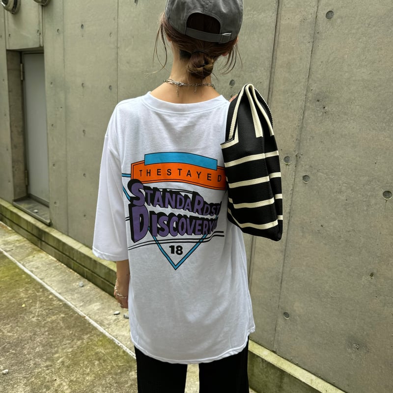 naptime. バックプリントTシャツ　ホワイト M セール】バックプリントTシャツ（Tシャツ/カットソー）｜Piko