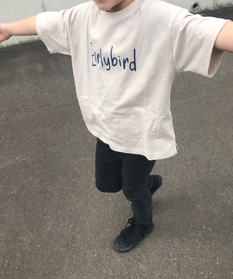 【kids】Early bird tシャツ(110〜150)