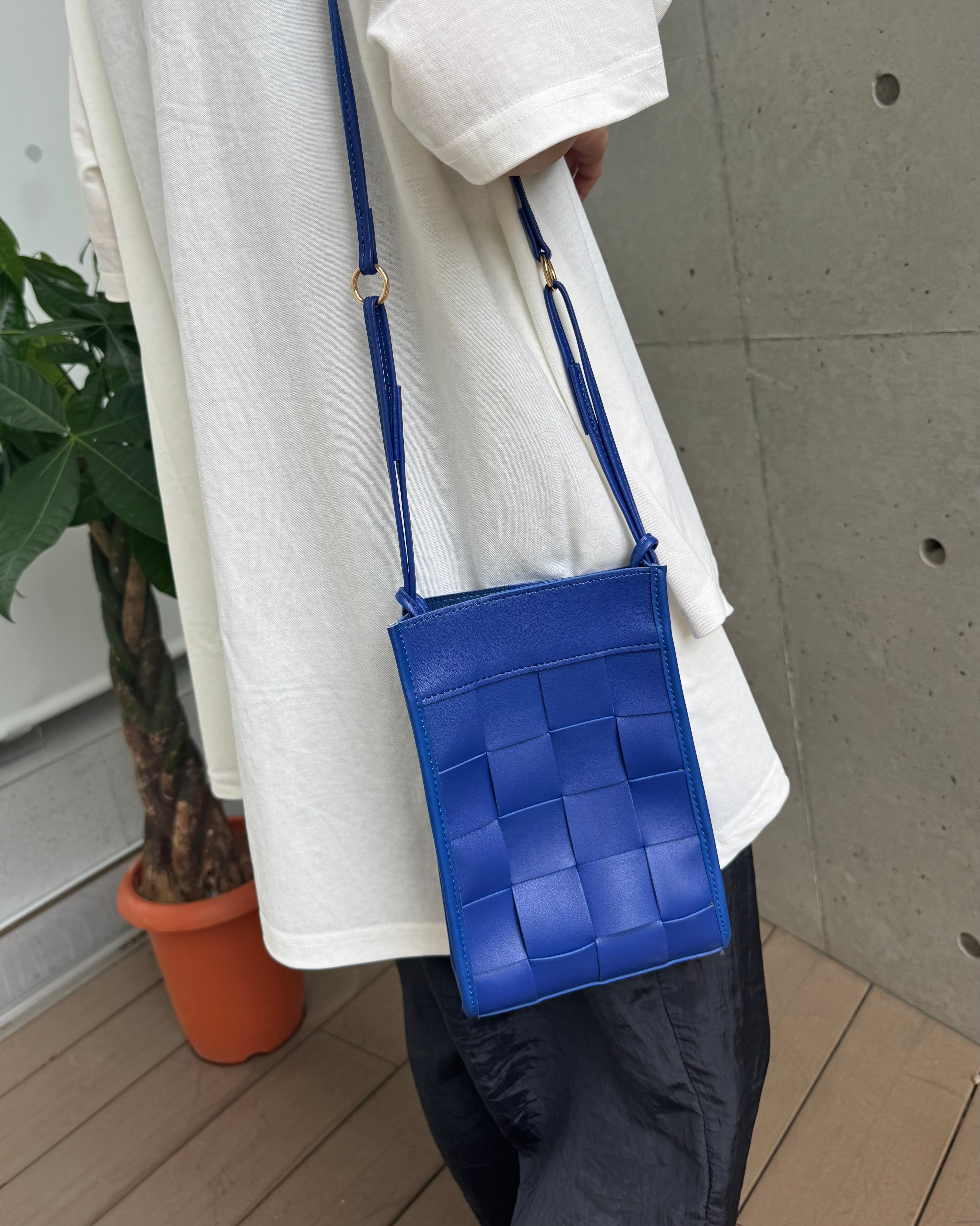 編み込みショルダーバッグ(2color) | COPINE