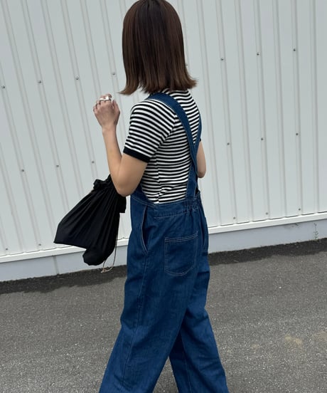 ボーダーサマーニットTシャツ