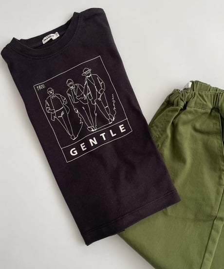 【kids】フロントジェントルプリントtシャツ(110〜150)