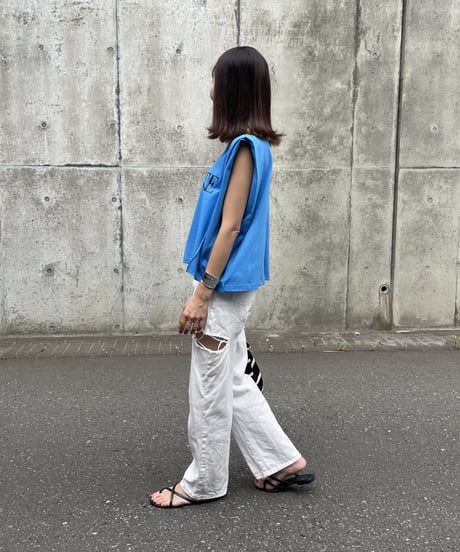 FAVORITEロゴカットソー(ブルー)