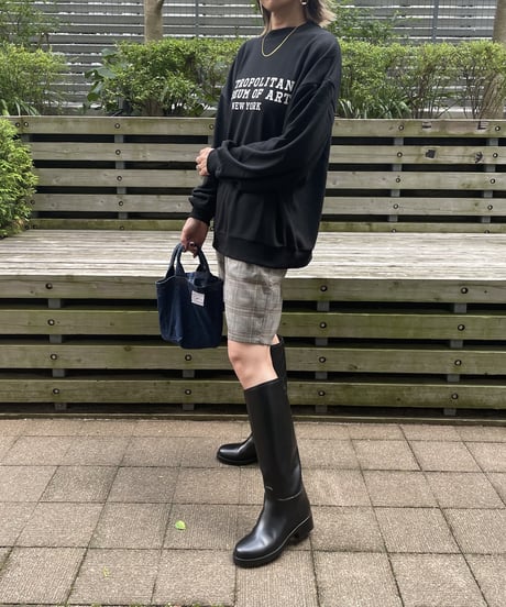 チェック柄ハーフパンツ(2color)
