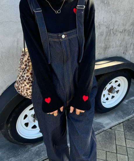 デニムサロペット