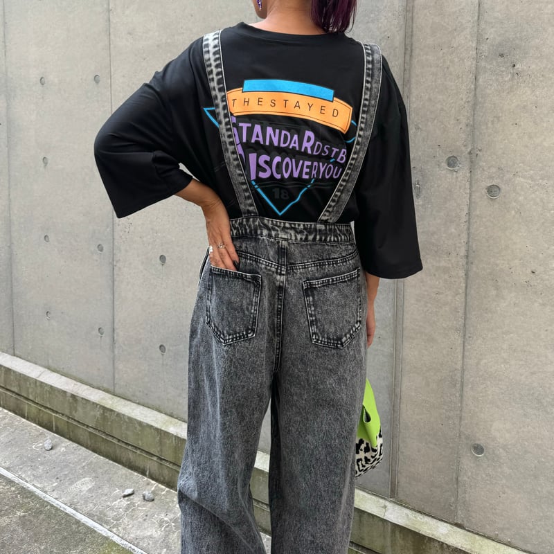 デニムワイドオーバーオール | COPINE