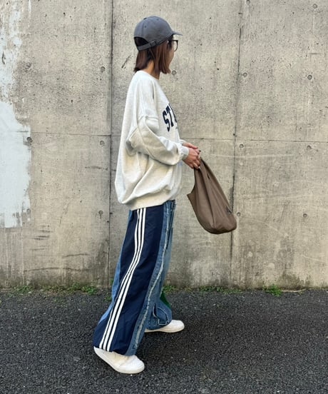 フロント＆スリーブロゴスウェット(オートミール)