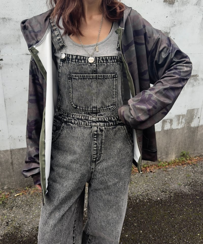 デニムワイドオーバーオール | COPINE