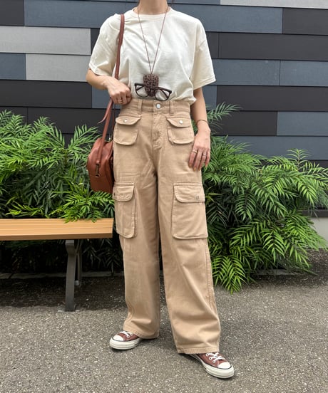 ハイウエストカーゴパンツ(2size)