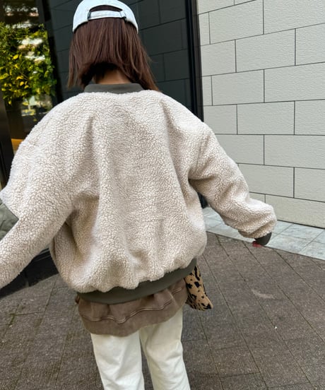 ボア×MA1リバーシブルブルゾン