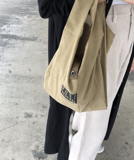 POSTGENERALロゴショッパーバッグ(3color)