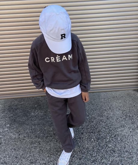 【kids】ロゴプリントセットアップスウェット(100〜150)
