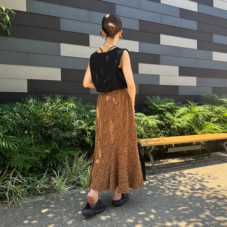 週末sale【新品タグ付き】リヴドロワ レオパードスカート サイズ38 RIVE DROITE スカート ローライズレオパードスカート : ZOZOTOWN