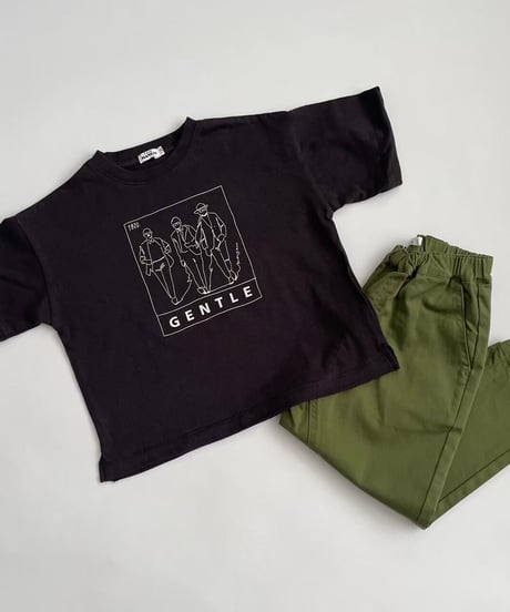【kids】フロントジェントルプリントtシャツ(110〜150)