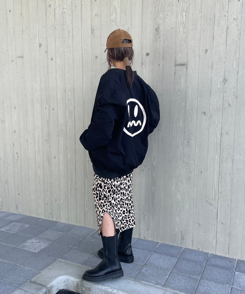 men's/lady's】ユニセックス！リバーシブルニコちゃんMA–1(2color/5si