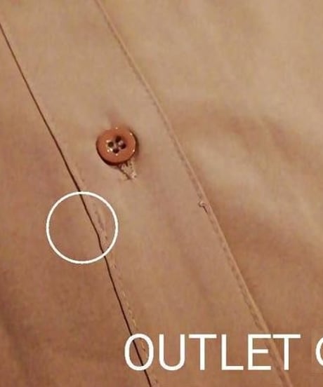 【OUTLET】シンプルロングシャツ