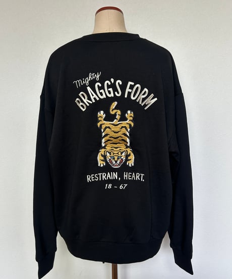 フロントバックTIGER刺繍スウェット
