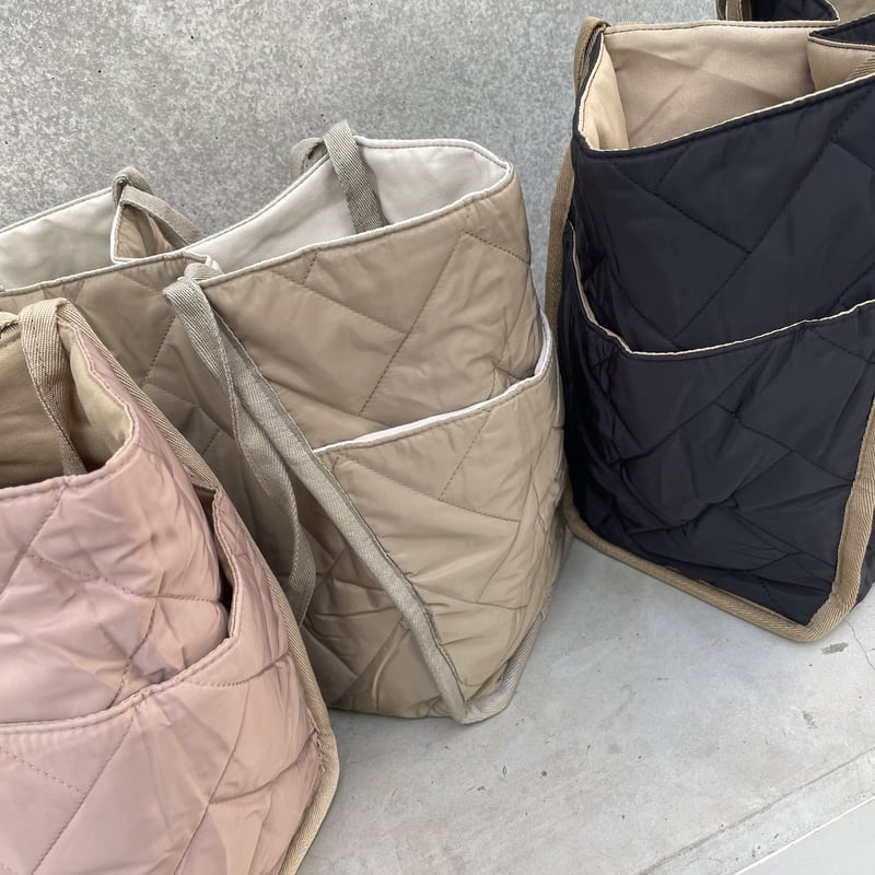 キルティング2WAYトートバッグ(3color) | COPINE キルティング2WAYトートバッグ(3color) | COPINE