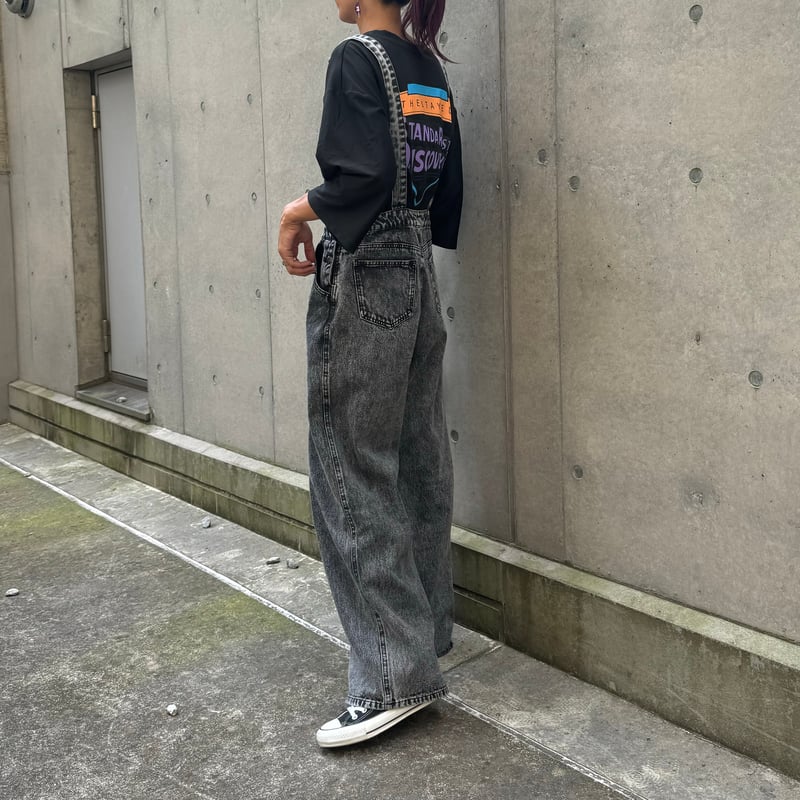 デニムワイドオーバーオール | COPINE
