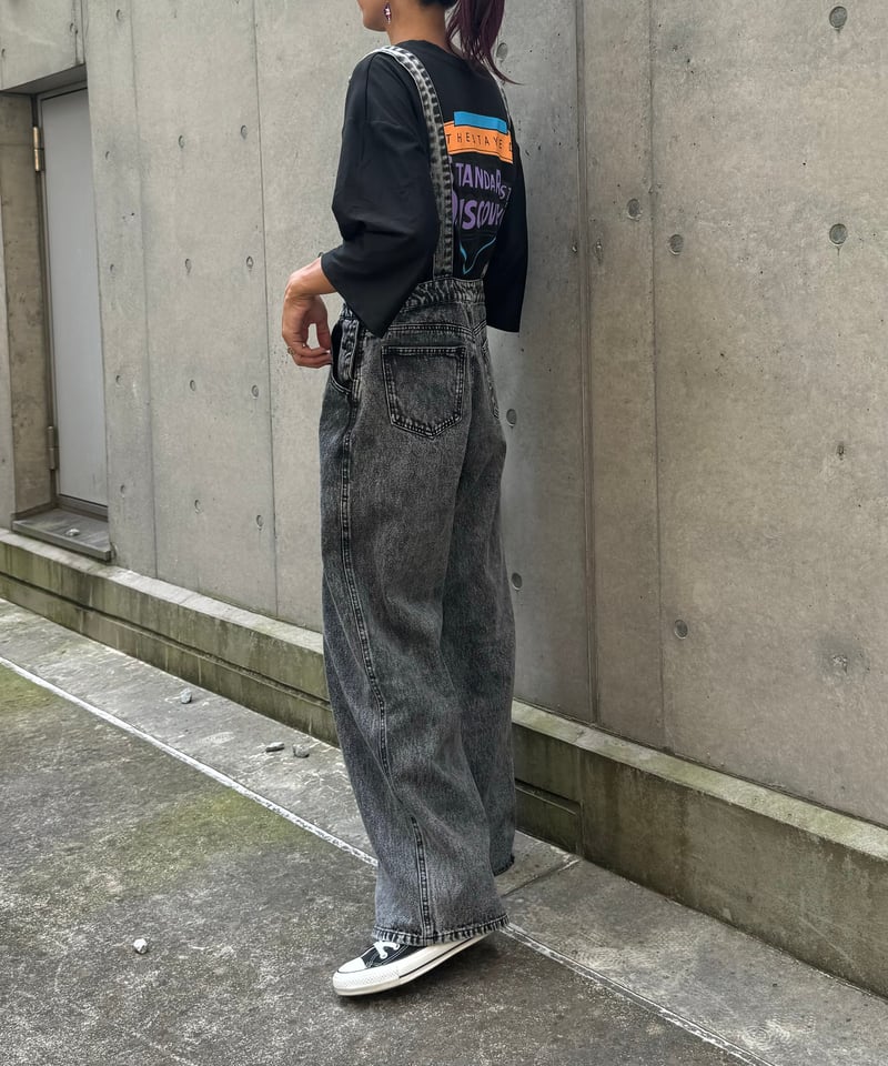 デニムワイドオーバーオール | COPINE