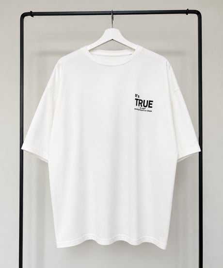 バックプリントビッグtシャツ (ホワイト)