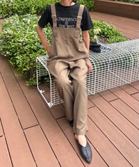 ハイウエストサロペット(モカ)