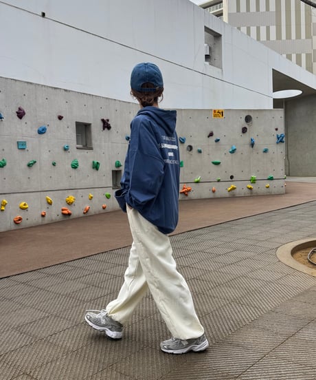 バックプリントパーカー(ネイビー)