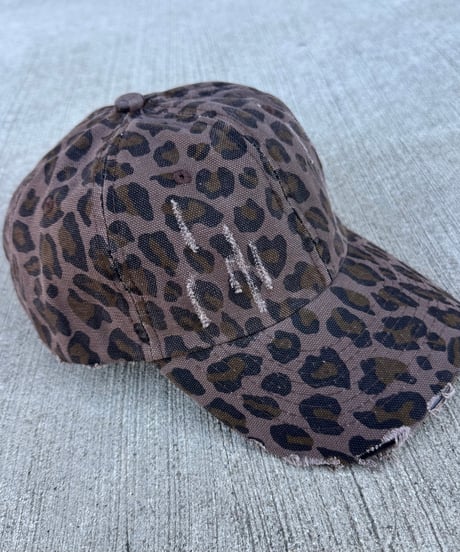 ダメージレオパードキャップ(2color)