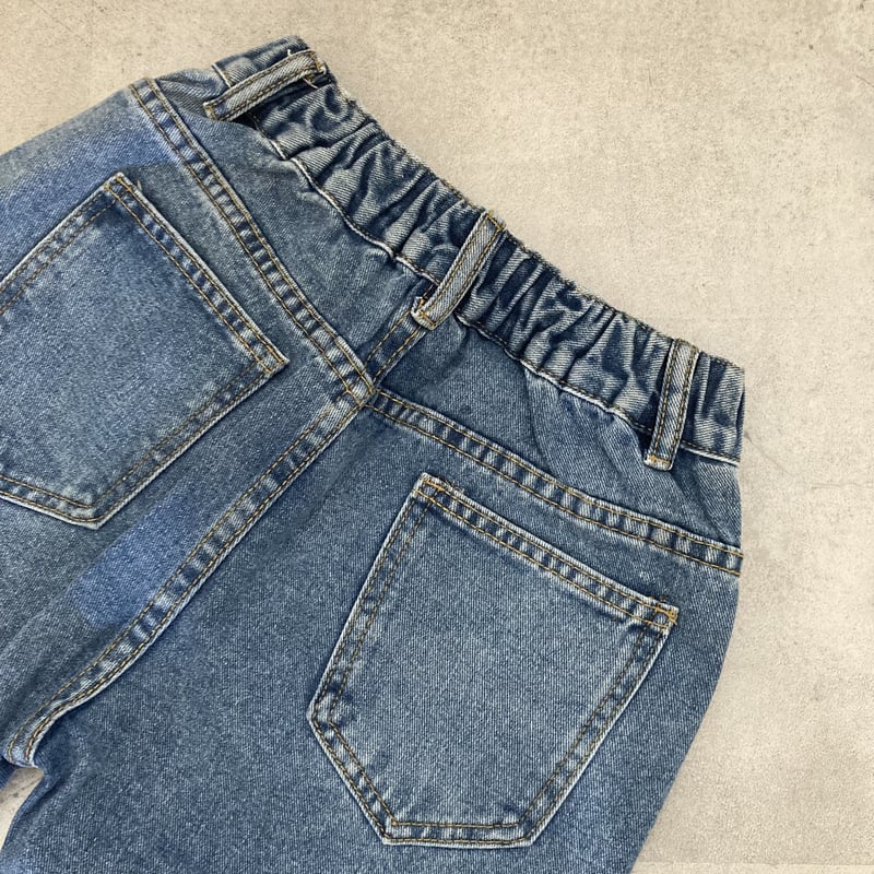 美シルエット！カットオフストレートデニム(2size) | COPINE