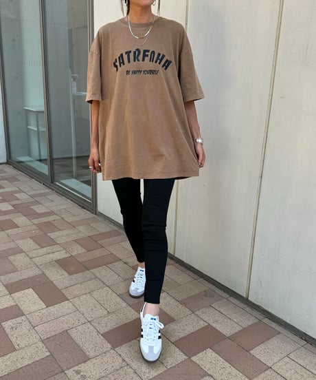内スリットリブレギンス