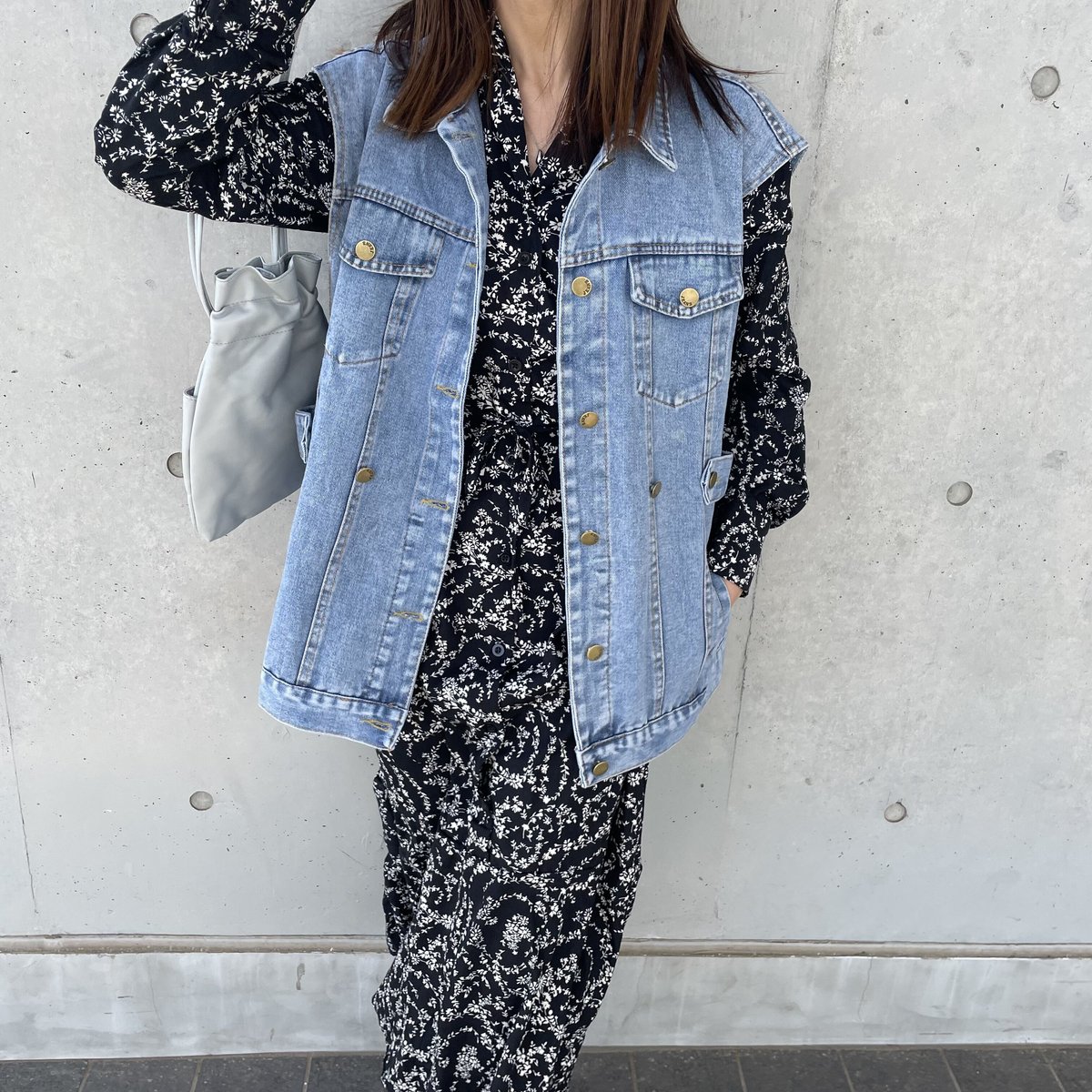 花柄ロングワンピース | COPINE 花柄ロングワンピース | COPINE